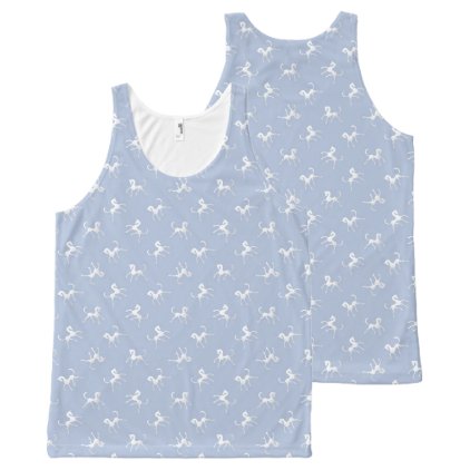 Tritty Foxtrotter Baby Blues All-Over-Print Tank Top