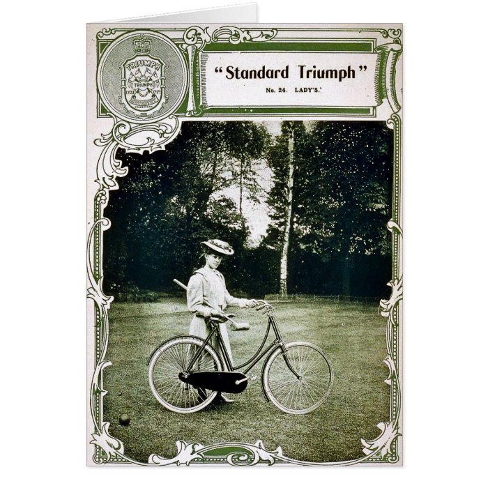 Triumph Cycles1907   Lady's Standard No. 24 Cards