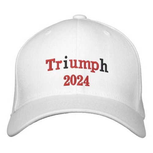 Triumph for Trump 2024 Embroidered Baseball Cap