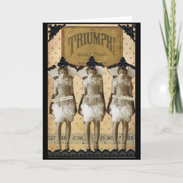 Triumph! Greeting Card (Front)