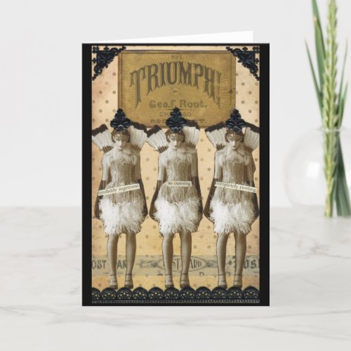 Triumph Greeting Card