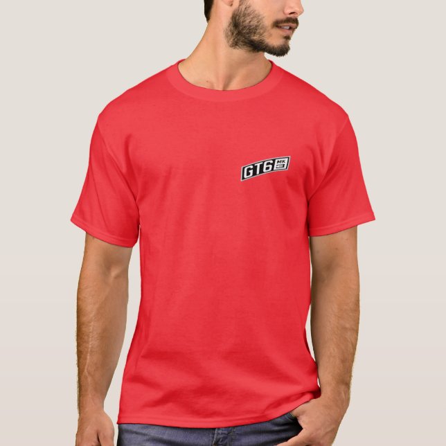 Triumph GT6 Bonnet Badge T-Shirt (Front)