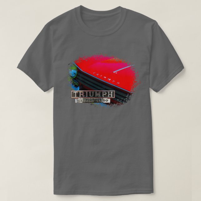Triumph Herald 1360 classic 1960s British elements T-Shirt (Design Front)