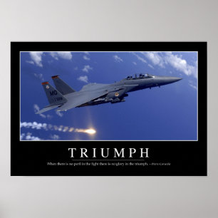 Triumph:: Inspirational Quote 1 Poster