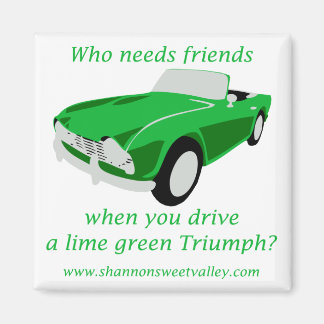 Triumph Magnet Square