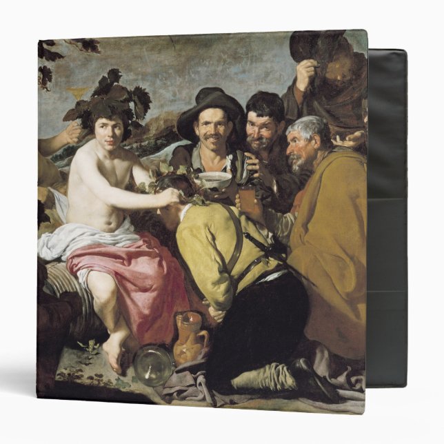 Triumph of Bacchus, 1628 Binder (Front/Inside)