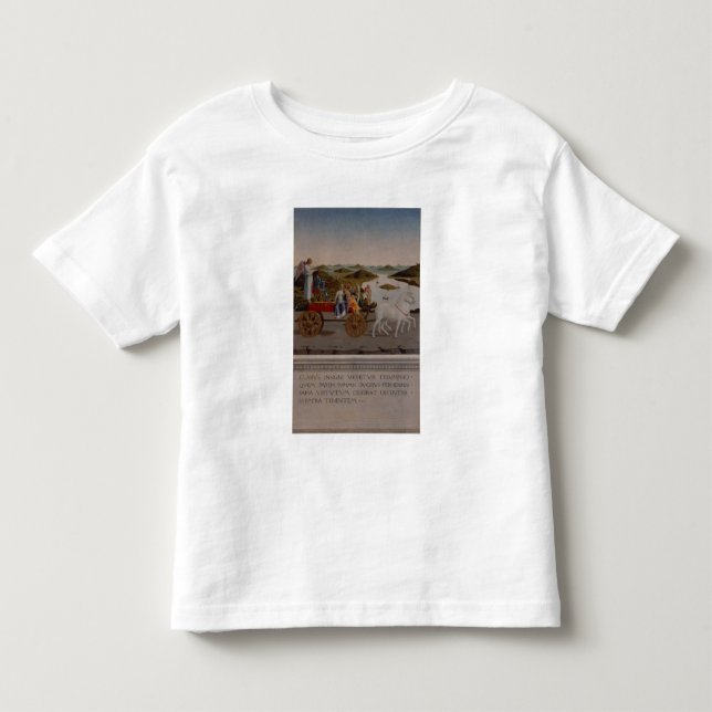 Triumph of Federigo da Montefeltro, Duke of Urbino Toddler T-shirt (Front)
