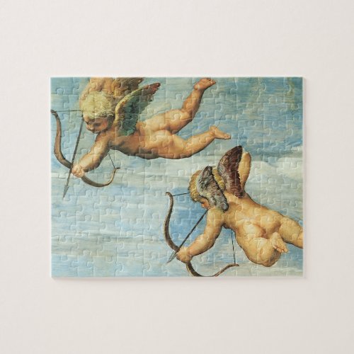 Triumph of Galatea Angels detail by Raphael Sanzio Jigsaw Puzzle