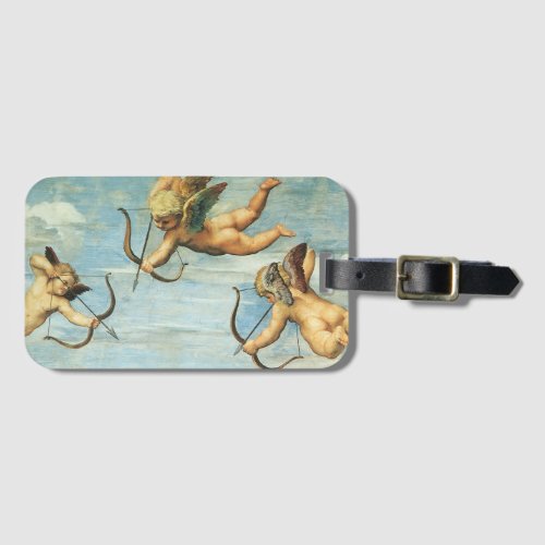 Triumph of Galatea Angels detail by Raphael Sanzio Luggage Tag