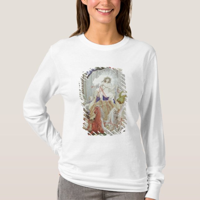 Triumph of King Louis XIV  of France T-Shirt (Front)