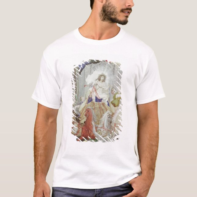 Triumph of King Louis XIV  of France T-Shirt (Front)