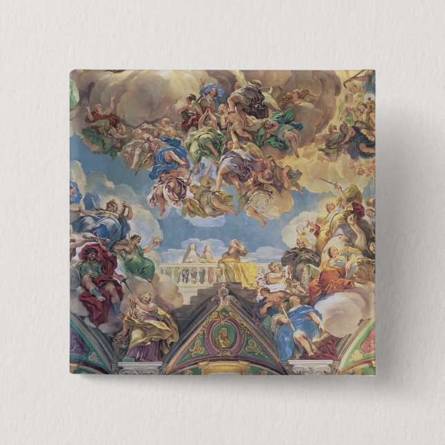 Triumph of the Hapsburgs Pinback Button (Front)