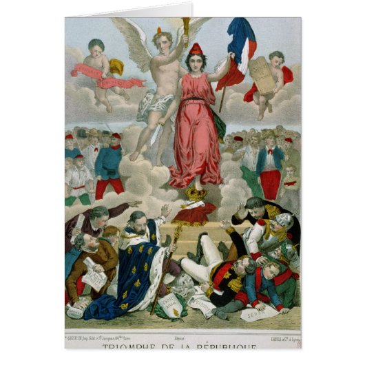 Triumph of the Republic, 1875 Cards (Front)