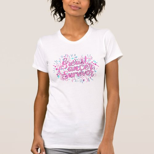 Triumph Over Breast Cancer T_Shirt