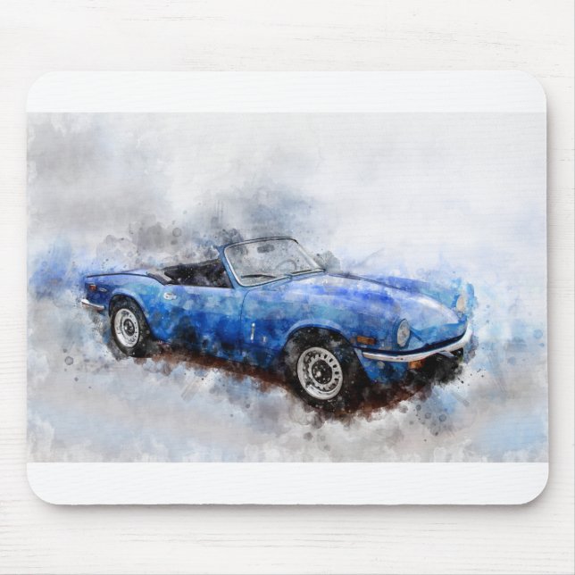 Triumph Spitfire Mouse Pad (Front)