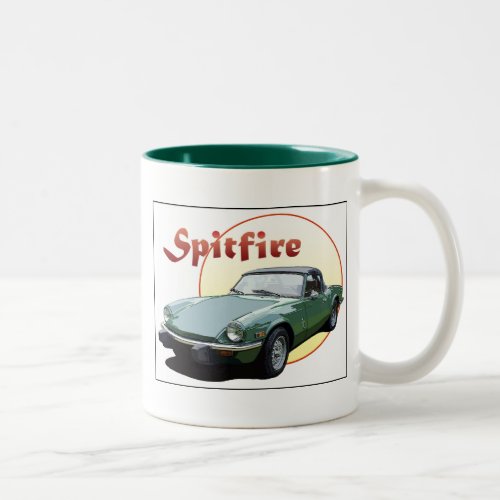 Triumph Spitfire Two_Tone Coffee Mug
