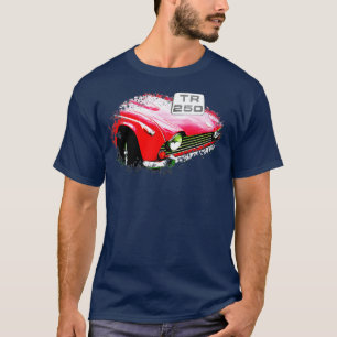Triumph TR250 1960s British classic elements with T-Shirt