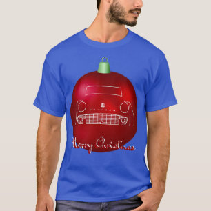 Triumph TR3 classic British sports Christmas ball  T-Shirt