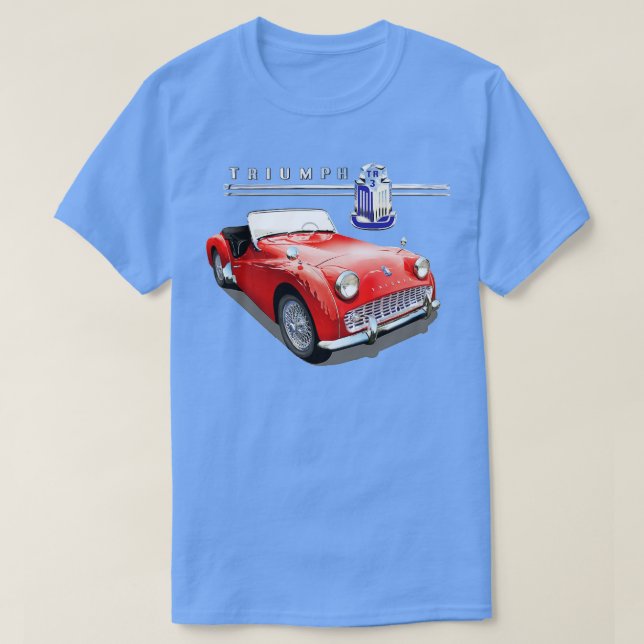 Triumph Tr3 T-Shirt (Design Front)