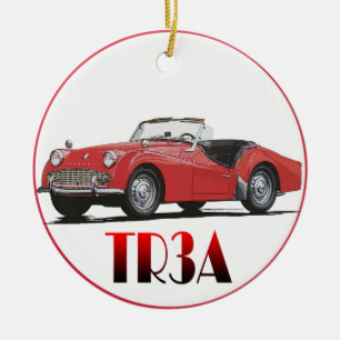 Triumph TR3A Ornament