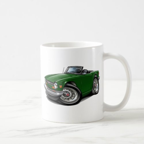 Triumph TR6 Green Car Coffee Mug