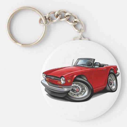 TRIUMPH TR6 CAR KEYRING