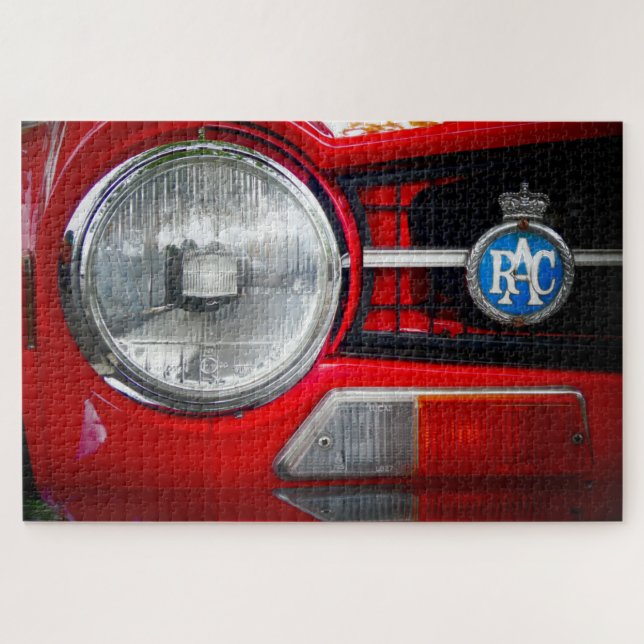 Triumph TR6 Sportscar. Jigsaw Puzzle (Horizontal)