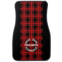 Triumph TR7 Red Tartan / Plaid