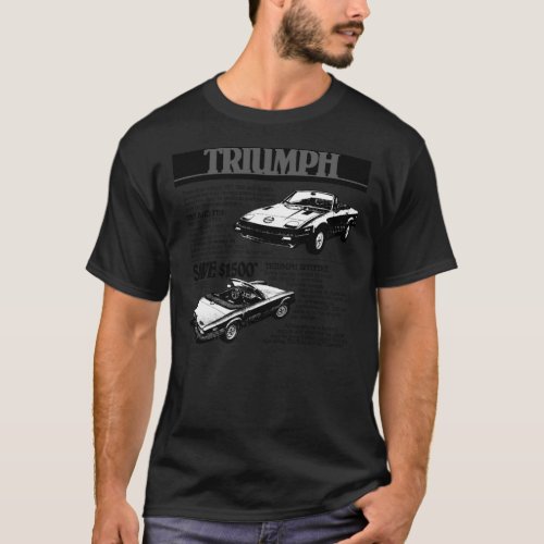 TRIUMPH TR7  TR8  TRIUMPH SPITFIRE Classic T_Shirt