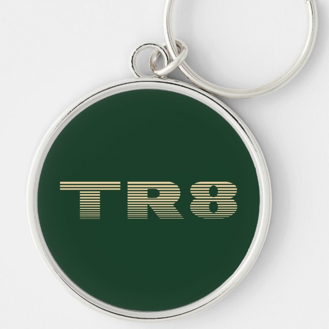 Triumph TR8 Keychain (Front)