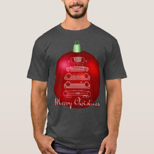 Triumph TR British sports evolution Christmas ball T-Shirt