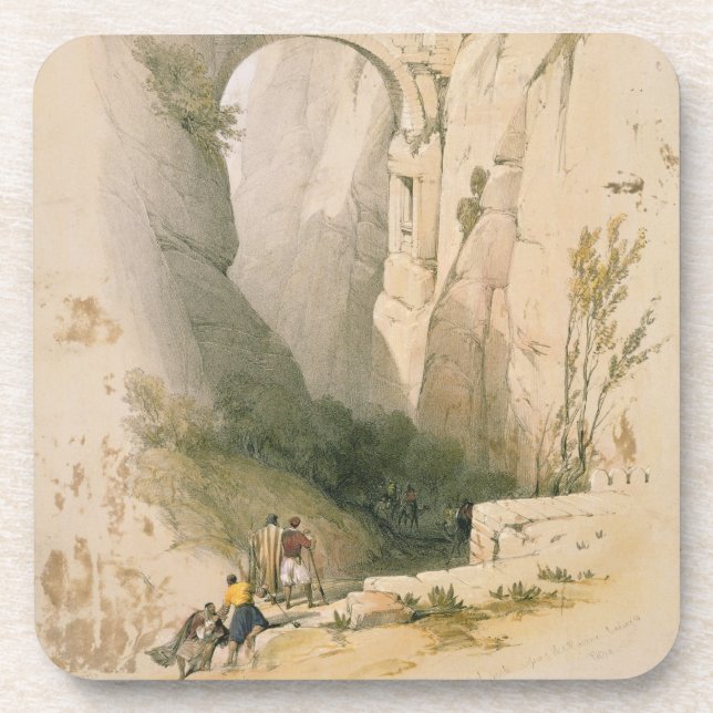 Triumphal Arch crossing the Ravine leading to Petr Beverage Coaster (Front)