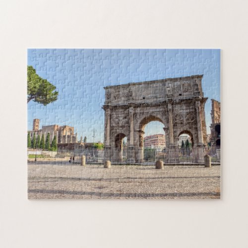 Triumphal Arch of Constantine _ Rome Italy Jigsaw Puzzle