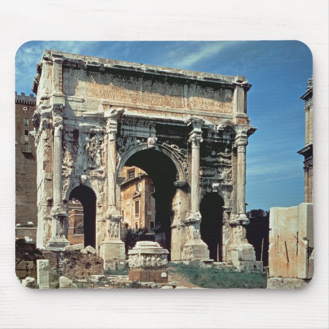 Triumphal Arch of Septimius Severus, dedicated in Mouse Pad (Front)