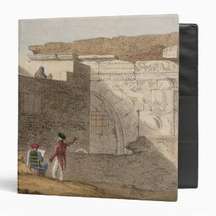 Triumphal Arch, Tripoli, plate 4 from 'A Narrative Binder