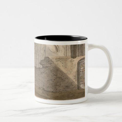 Triumphal Arch Tripoli plate 4 from A Narrative Two_Tone Coffee Mug