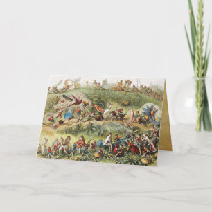 Triumphal March of The Elf King, Fairies,Goblins Card