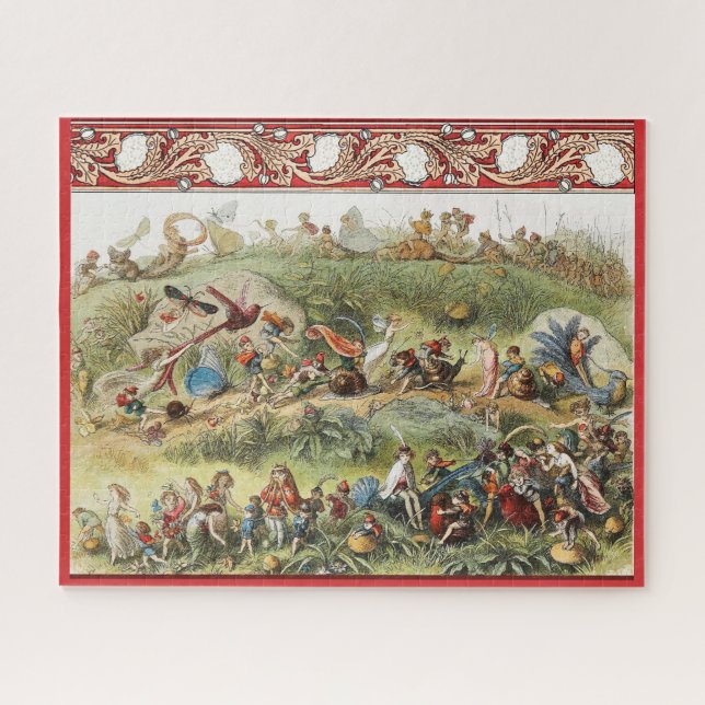 Triumphal March of The Elf King, Fairies,Goblins Jigsaw Puzzle (Horizontal)