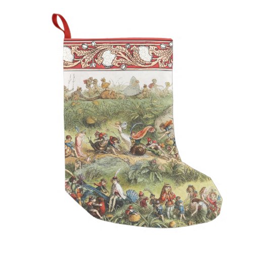 Triumphal March of The Elf King FairiesGoblins Small Christmas Stocking