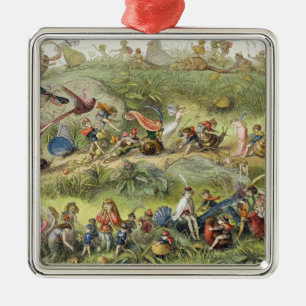 Triumphal March of the Elf-King, illustration from Metal Ornament