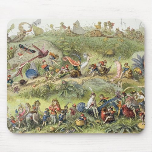 Triumphal March of the Elf_King illustration from Mouse Pad