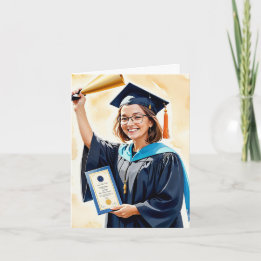 Triumphant Cheers - A Toast to Your Success Card