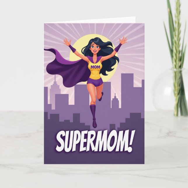 Triumphant Moms Day Card (Front)