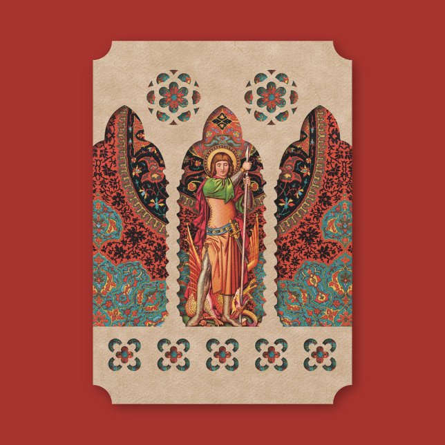 Triumphant Saint George Card (Creator Uploaded)