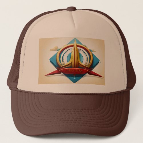 Triumphant Symbol The Essence of Success Trucker Hat
