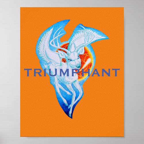 TRIUMPHANT VICTORIOUS POSTER