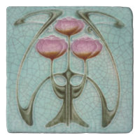 Trivet - Antique Peony Pink