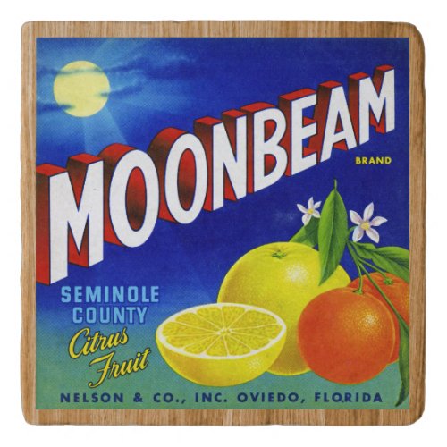TRIVET _ Moonbeam Citrus _ Produce Crate Label