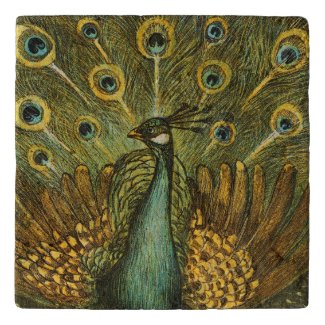 Trivet Pauw met kippen, Theo van Hoytema