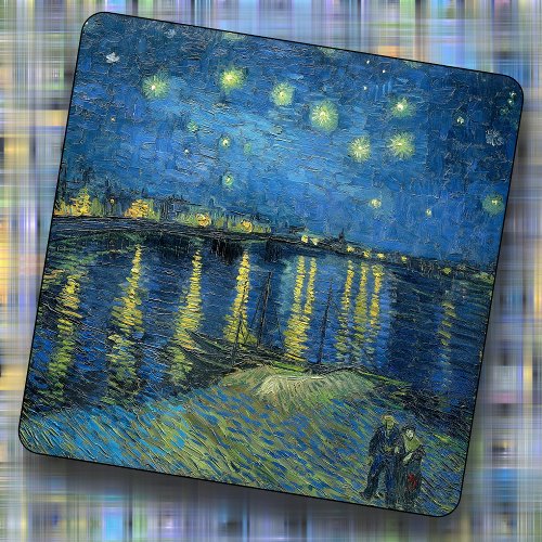 TRIVET _ Starry Night Over the Rhone _van Gogh _